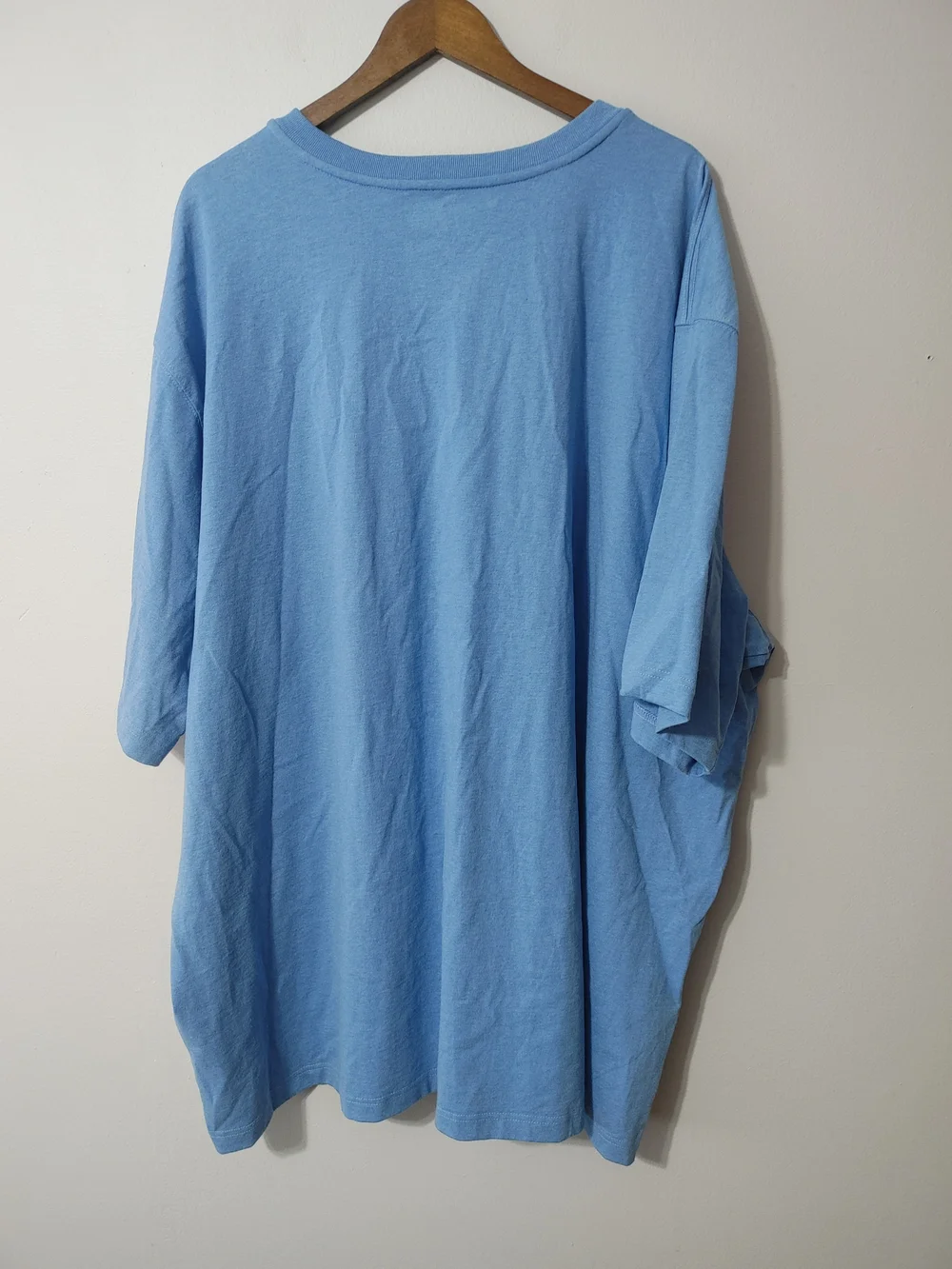 Carhartt Light Blue Short-Sleeve Henley with Chest Pocket 4XL - Picture 2 of 8